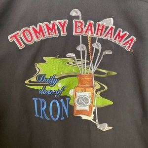 Really nice Tommy Bahama embroidered shirt.  Great for any golfer.  XXL/ 2XLT